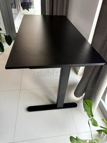 Sleek Black Study Table for Sale