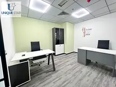 A BRAND NEW exceptional office space offers a seamless blend of privacy and collaboration.