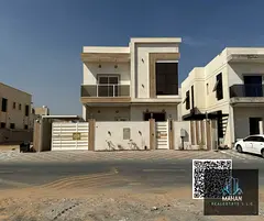 🔥 Brand New Corner Villa for Sale in Ajman – Al Zahya | 5BR Master | Prime Location | All Servi