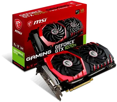MSI GeForce GTX 1070 Ti - Powerful Graphics Card for Gamers