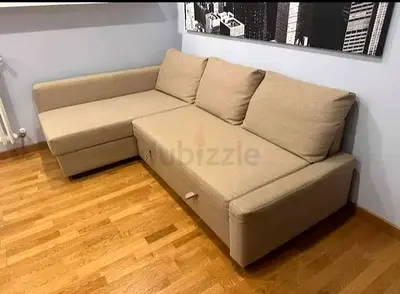 Comfortable L-shaped Sofa with Storage