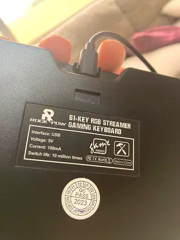 RGB Gaming Keyboard plus mouse