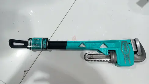 adjustable pipe wrench.