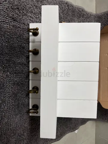 Charming Wall-Mounted Coat Rack with Hooks