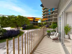 Serene Garden View | Large Balcony | Spacious Layout