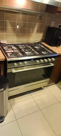 Siemens Gas Cooker 90x60cm Oven With Fan digital display