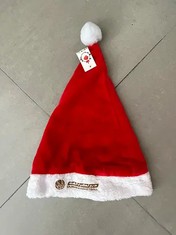 Dubai basketball customized Festive Red Christmas Hat