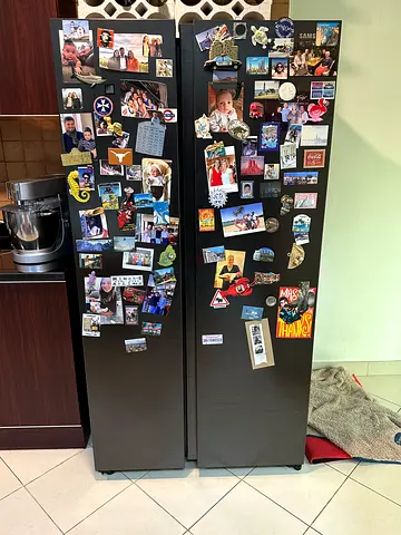 Samsung Latest Model Side by Side Refrigerator Matt Black