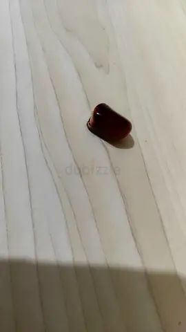 Unique Tumbled Brown Agate Stone with unnatural stone in one stone for Sale