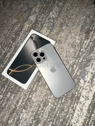 Almost New Apple iPhone 16 Pro max for Sale middle east version