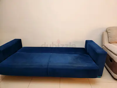 Comfortable Blue Sofa Bed for Sale