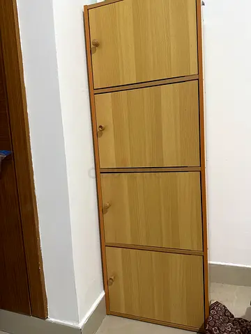 Wooden Cabinet with four Compartments