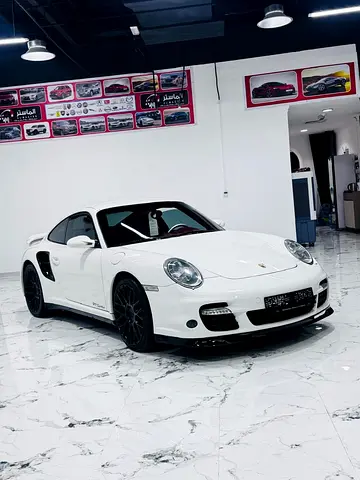 بورش 911 تيربو  997 خليجي فل كروم موديل 2009