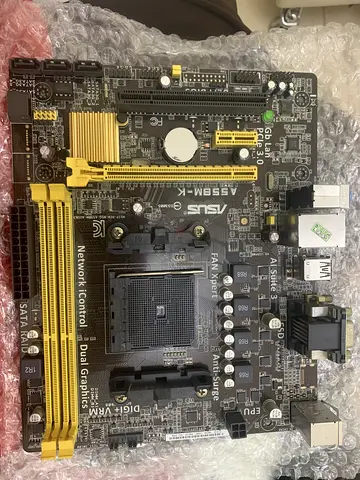 ASUS A58M-A Motherboard - Reliable and Ready for Your Build