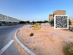 A prime opportunity for living and investment: a plot of land in the Al Zahia area, ready for constr