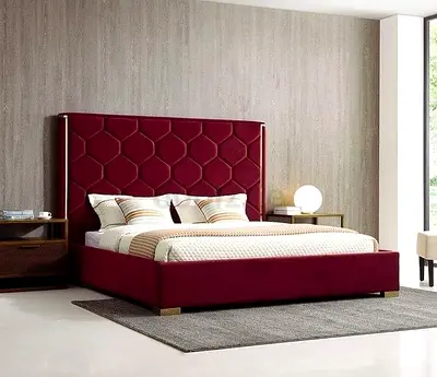 Luxury comfortable 200*200 Super king size Bed