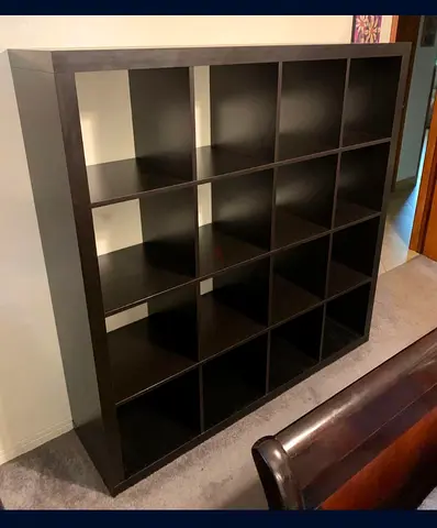 Sturdy Black Bookcase for Sale
