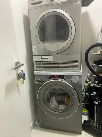 Washer and dryer