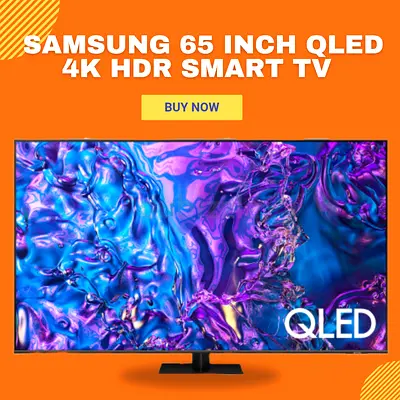 Samsung 65 Inch QLED 4K HDR Smart TV 65Q70D
