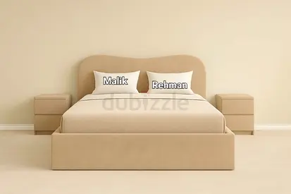 Brand New Queen size Family Double Bed and king size storage with madical mattress