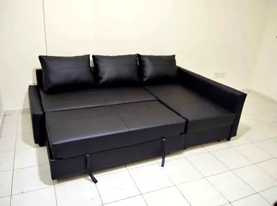 Comfortable Black Sofa Bed for Sale