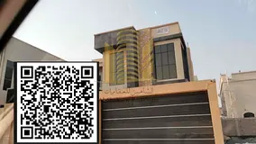 An opportunity for sale in the Emirate of Ajman Villa with annex + covered swimming pool An area ver