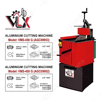 Aluminum cutter Machine 450