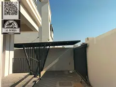 Villa for rent in Ajman Al Zahia on the corner of two streets, beautiful location, payment facilitie