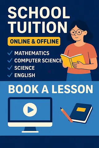 School Tuition - Math, Science, English and Computer Science (Al Ain)