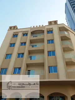 For sale a building in Ajman Al Nakheel 2, consisting of 4 floors + ground (3 studios, 16 1BHK, 6 2B