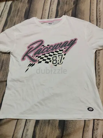Baggy Graphic Tee - Raceway 87 size, 13-14