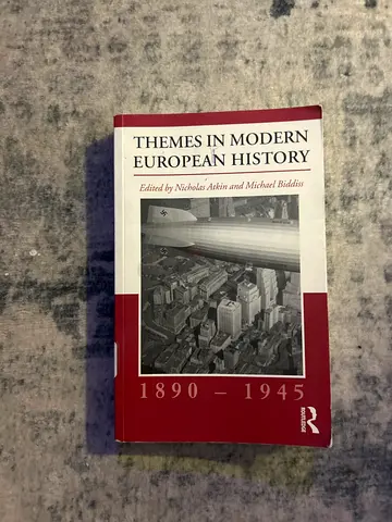 Themes in Modern European History (1890-1945)