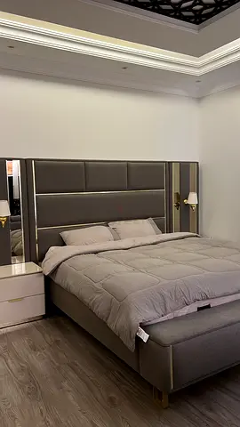 Elegant Upholstered Bed Set with Storage