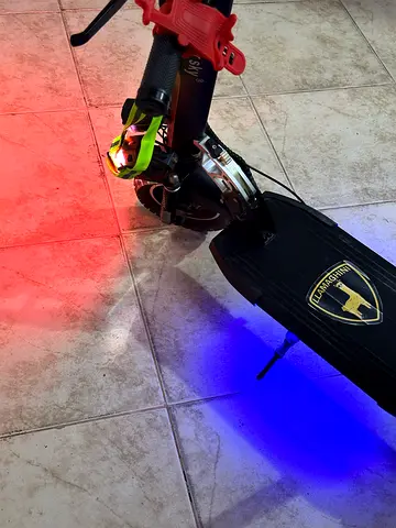 Like new electric scooter with bright led lights winner sky