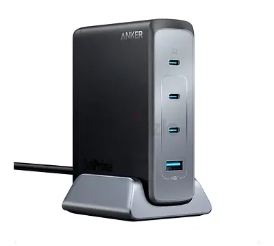 Anker 240W USB C Charger, Fast Compact 4-Port GaN Charging Station for MacBook Pro/Air, iPhone, iPad