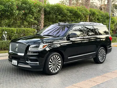 Lincoln Navigator Presidential 2018 Black Full Service History In Excellent Condition