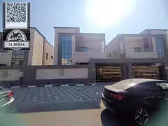 For rent in Al-Haliyo 2, a villa with four master bedrooms, a living room, a majlis, two kitchens, a