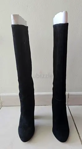 Ava  Aidan  Black Suede high heel boots US SIZE 5, EU SIZE 35