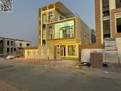 Luxury Villa for Sale in Al Yasmin, Ajman | Modern Design, Private Pool, Two Floors &amp; Rooftop