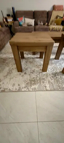 Rustic Wooden Side Table for Sale