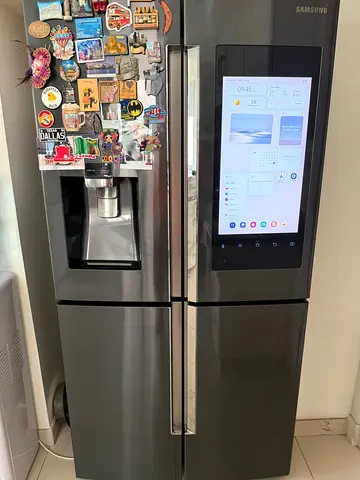 Samsung Family Hub Refrigerator a smart four-door French-door refrigerator