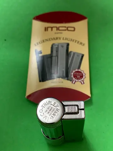 Vintage IMCO Lighter with Original Packaging
