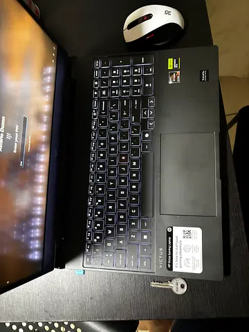 VICTUS 15 LAPTOP - Victus 15-fb3093dx Laptop With 15.6-Inch FHD IPS 144Hz Display, AMD Ryzen 7 -7445