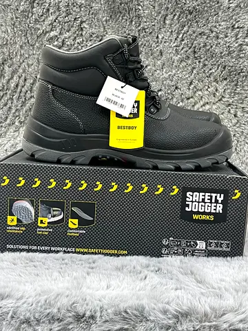 Best boy s3 safety shoes black size 42