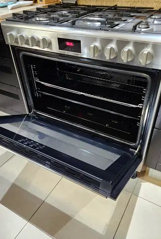 Bosch Series6 Gas Range Cooker stove Stainless steel 90x60cm