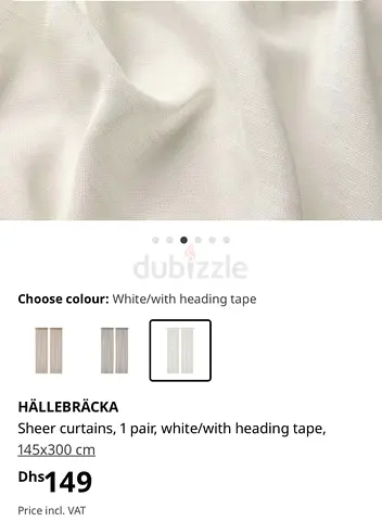 Ikea Sheer Curtains for Sale!