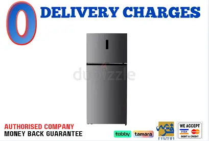 Super General 515L Inverter Double Door Refrigerator - 1 Year Warranty