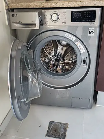 LG direct drive latest model 8kg front load washing machine