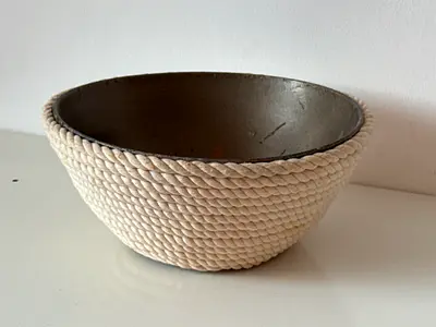 Stylish Big Decorative Rope Bowl