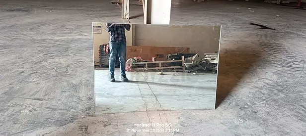 Mirror with frame